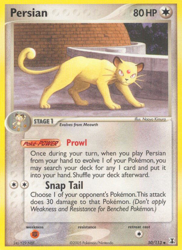 Persian (50/113) [EX: Delta Species] | Good Games Morley