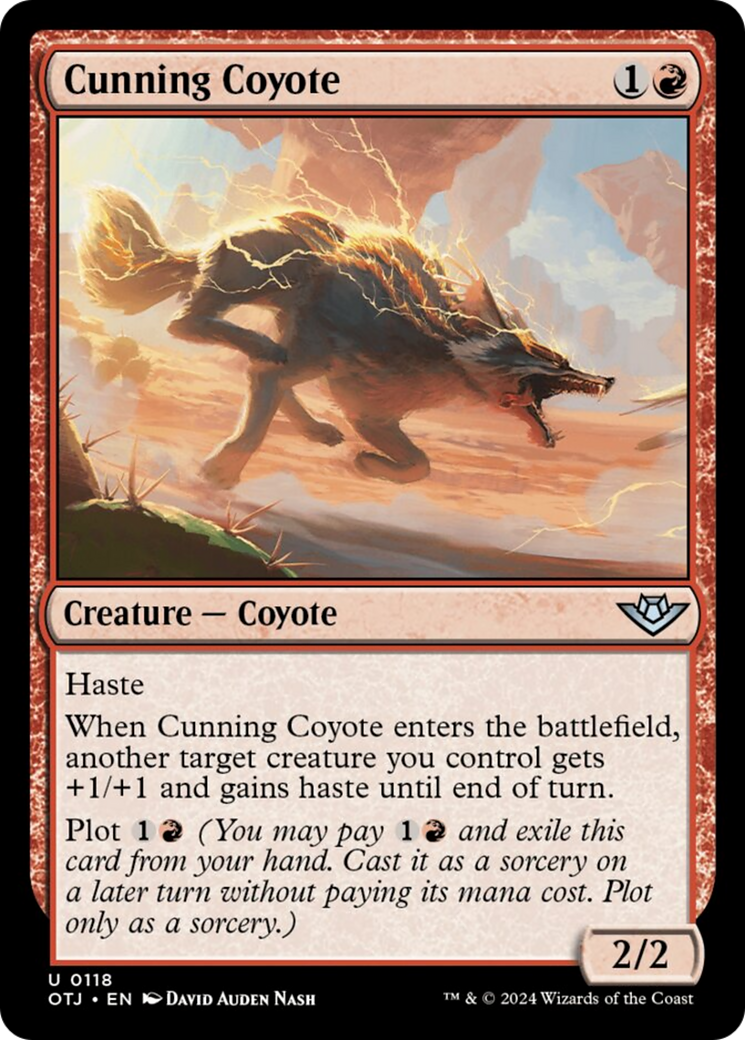 Cunning Coyote [Outlaws of Thunder Junction] | Good Games Morley