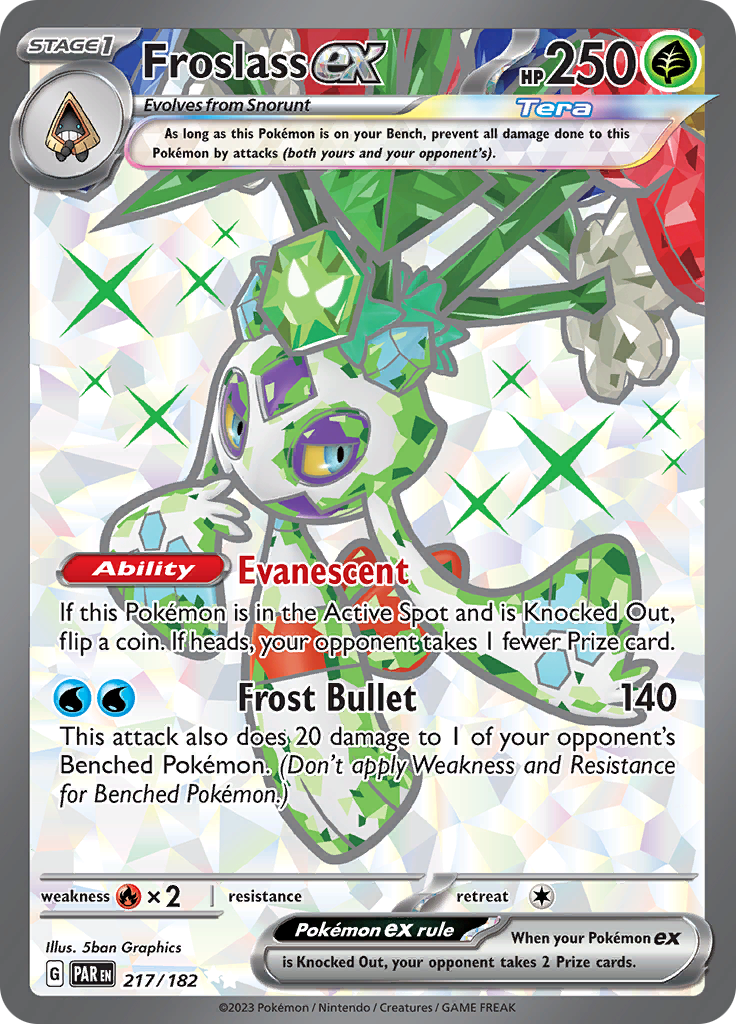 Froslass ex (217/182) [Scarlet & Violet: Paradox Rift] | Good Games Morley