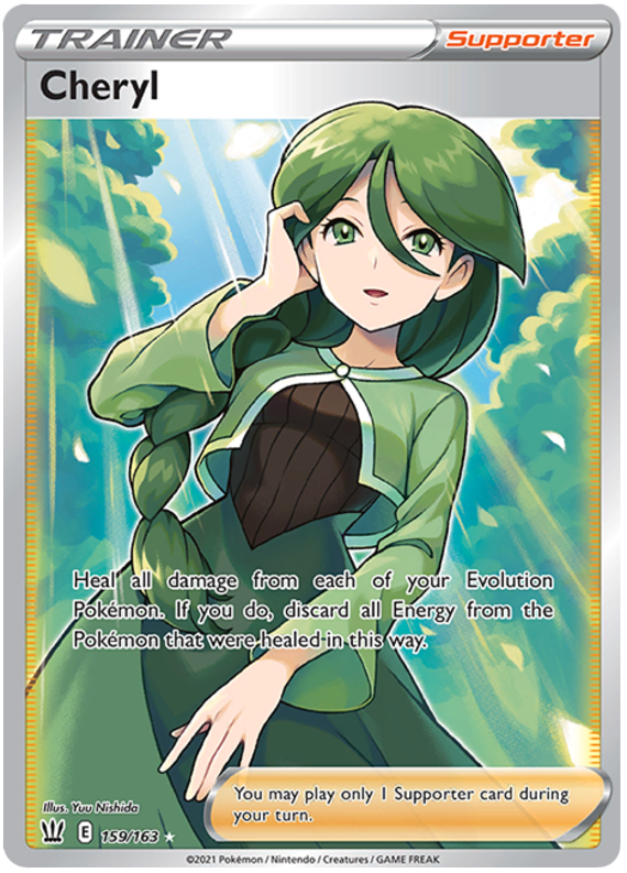 Cheryl (159/163) [Sword & Shield: Battle Styles] | Good Games Morley