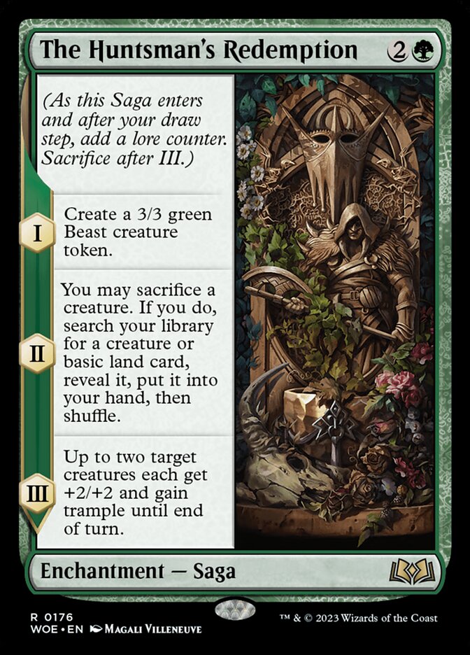 The Huntsman's Redemption 176/276 (Wilds of Eldraine)  - Foil | Good Games Morley