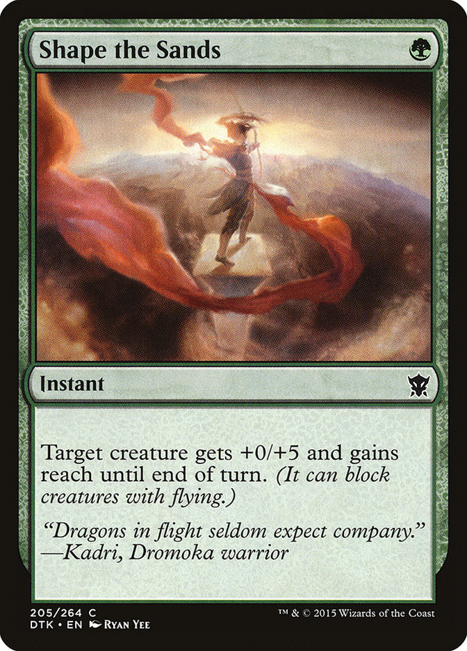 Shape the Sands 205/264 (Dragons of Tarkir)  | Good Games Morley