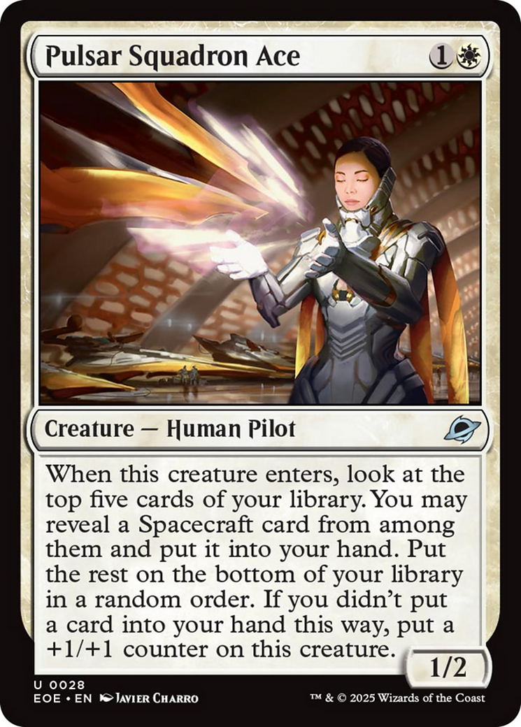 Pulsar Squadron Ace [Edge of Eternities] | Good Games Morley