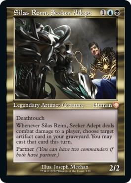 Silas Renn Seeker Adept Retro Frame 129/40 (Commander: The Brothers' War)  | Good Games Morley