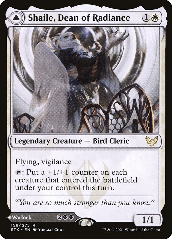 Shaile, Dean of Radiance // Embrose, Dean of Shadow 158/275 (Strixhaven: School of Mages)  | Good Games Morley