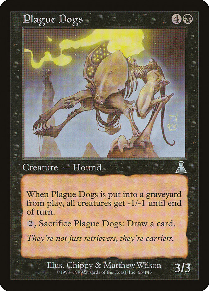 Plague Dogs 66/143 (Urza's Destiny)  - Foil | Good Games Morley