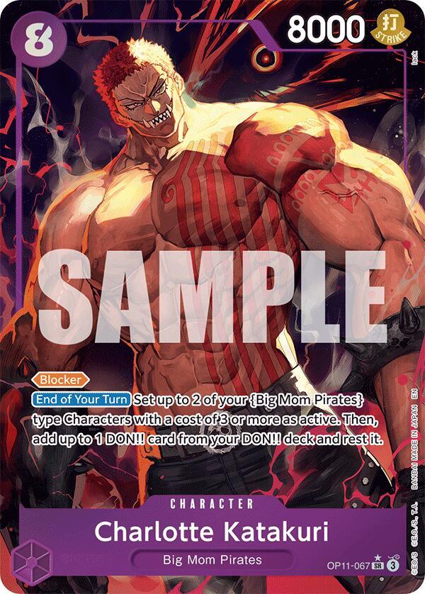 Charlotte Katakuri OP11-067 (A Fist of Divine Speed)  - Alternate Art Foil | Good Games Morley