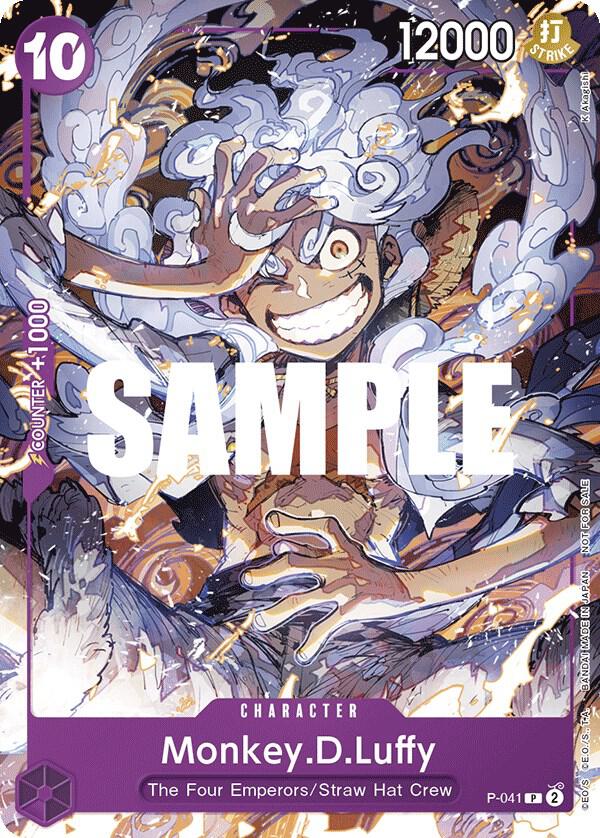 Monkey.D.Luffy P-041 (One Piece Promotion Cards)  | Good Games Morley
