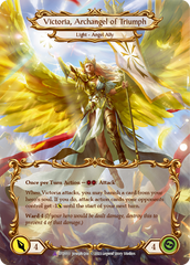 Figment of Triumph // Victoria, Archangel of Triumph (Marvel) [DTD011] (Dusk Till Dawn)  Cold Foil | Good Games Morley