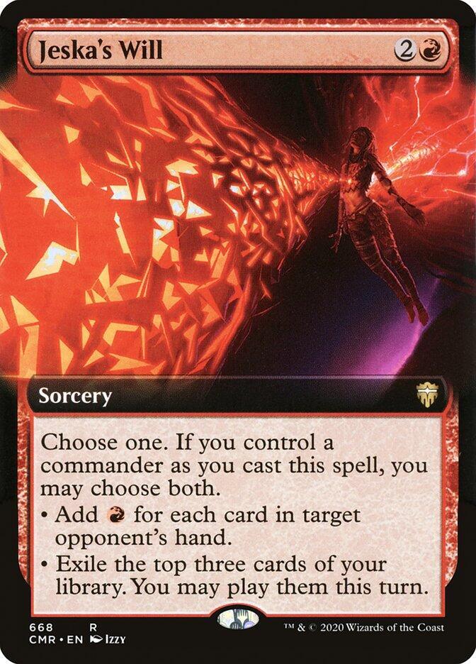 Jeska's Will 668 (Commander Legends)  - Extended Art | Good Games Morley