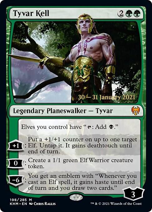 Tyvar Kell 198s/1 (Prerelease Cards)  - Foil | Good Games Morley