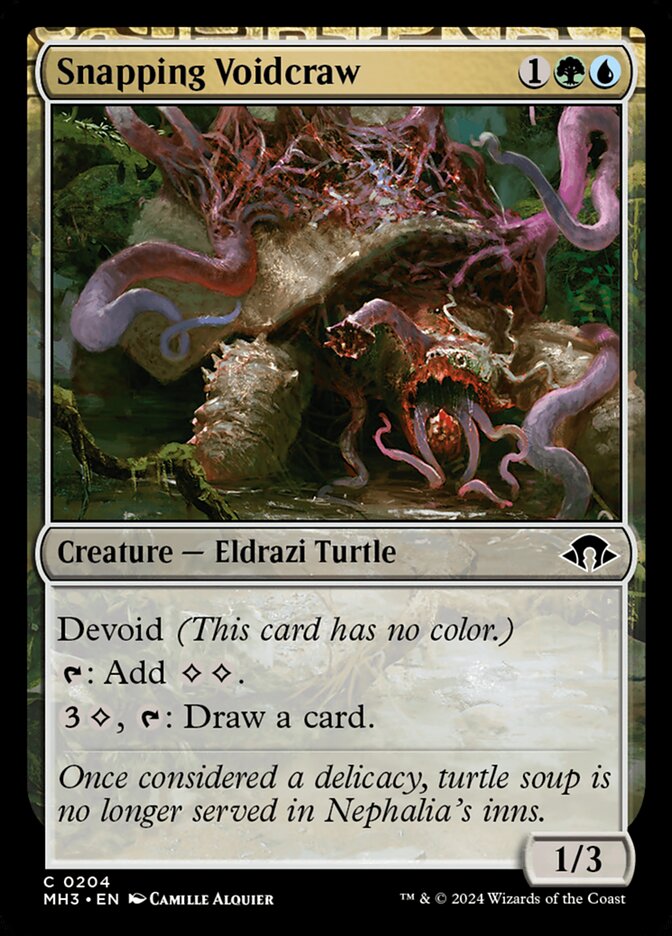 Snapping Voidcraw 204 (Modern Horizons 3)  - Foil | Good Games Morley