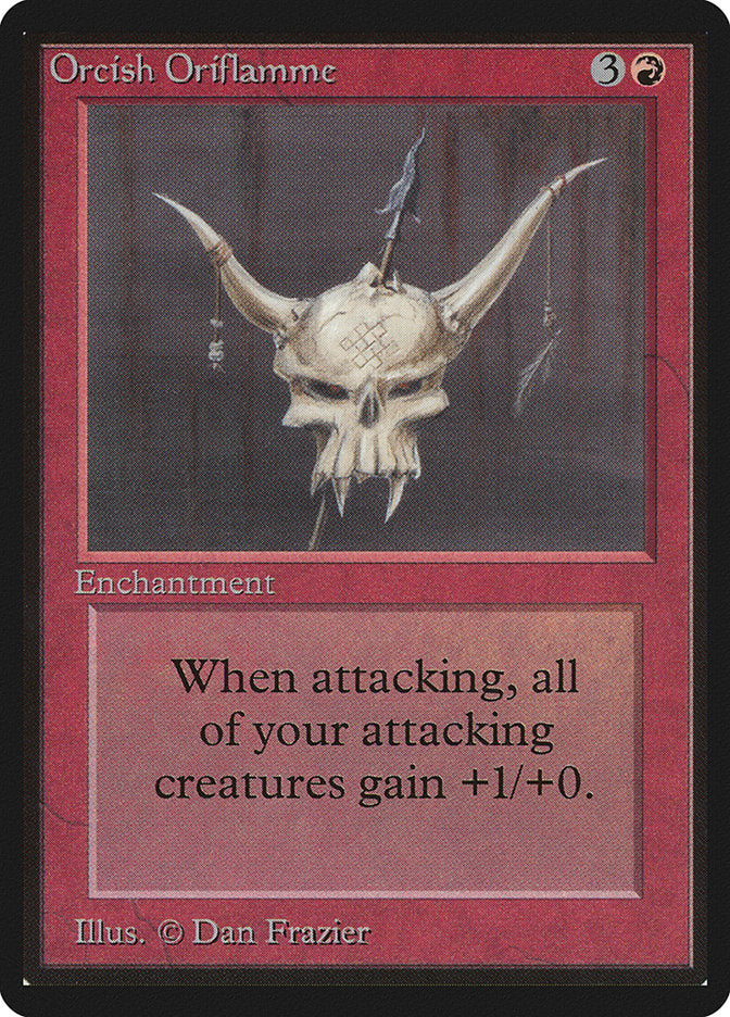 Orcish Oriflamme [Beta Edition] | Good Games Morley