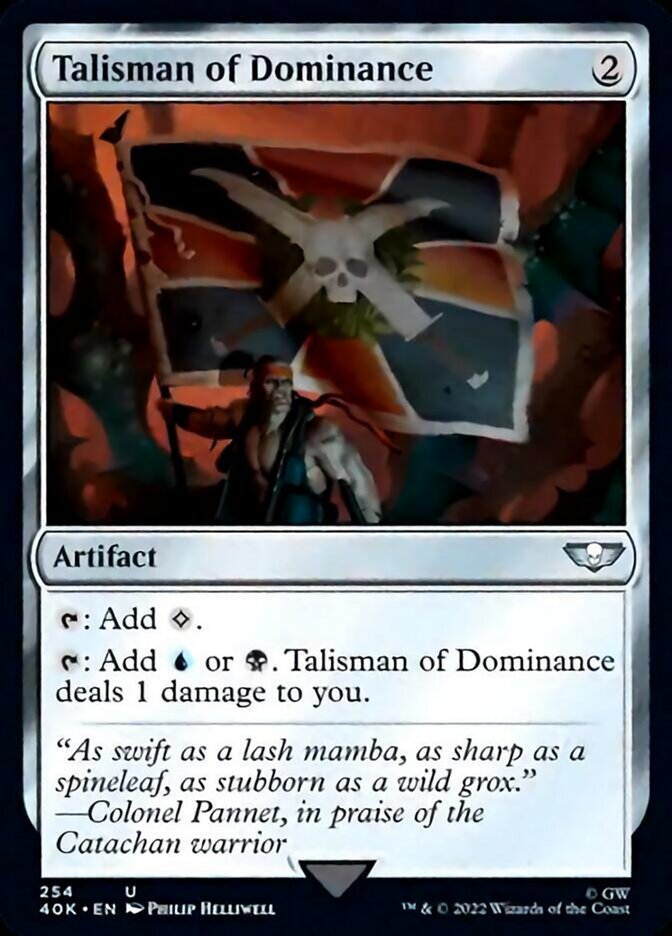 Talisman of Dominance (254) (Surge Foil) [Warhammer 40,000] | Good Games Morley