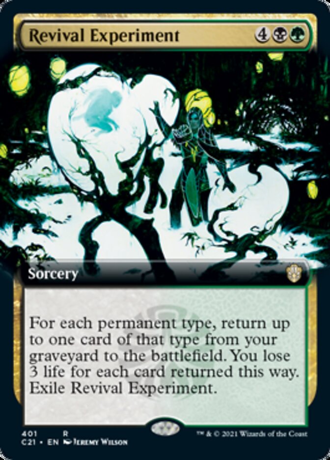 Revival Experiment (Extended Art) [Commander 2021] | Good Games Morley