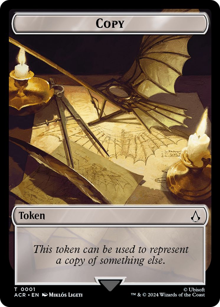 Assassin // Copy Double-Sided Token [Assassin's Creed Tokens] | Good Games Morley