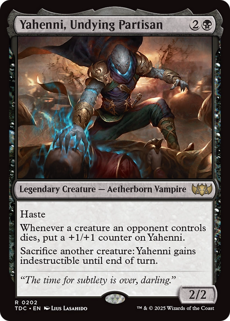 Yahenni, Undying Partisan [Tarkir: Dragonstorm Commander] | Good Games Morley