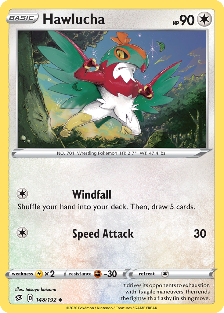 Hawlucha (148/192) [Sword & Shield: Rebel Clash] | Good Games Morley