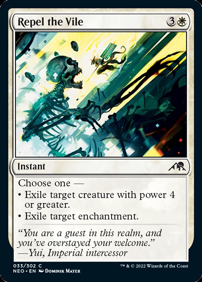 Repel the Vile [Kamigawa: Neon Dynasty] | Good Games Morley