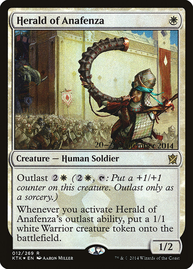 Herald of Anafenza [Khans of Tarkir Prerelease Promos] | Good Games Morley