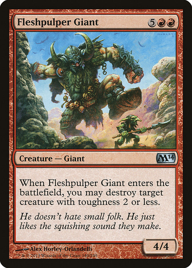 Fleshpulper Giant 140/249 (Magic 2014 (M14))  | Good Games Morley