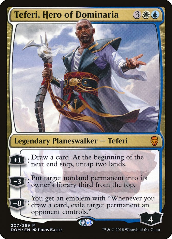 Teferi, Hero of Dominaria 207/269 (Dominaria)  - Foil | Good Games Morley
