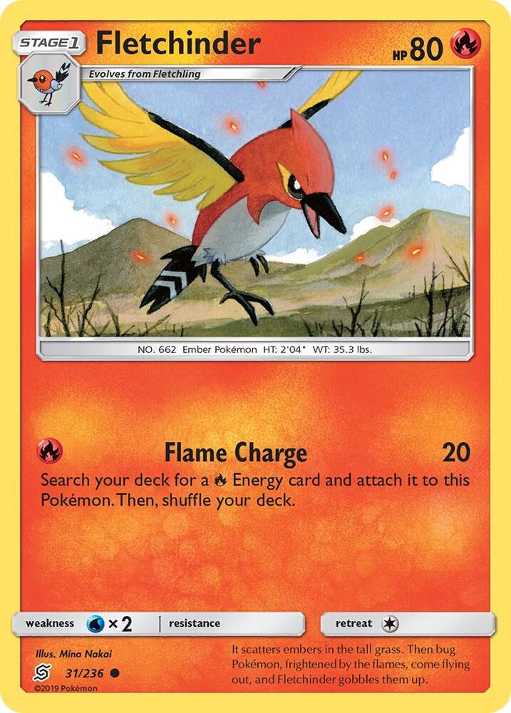 Fletchinder 31/236 (SM - Unified Minds)  | Good Games Morley