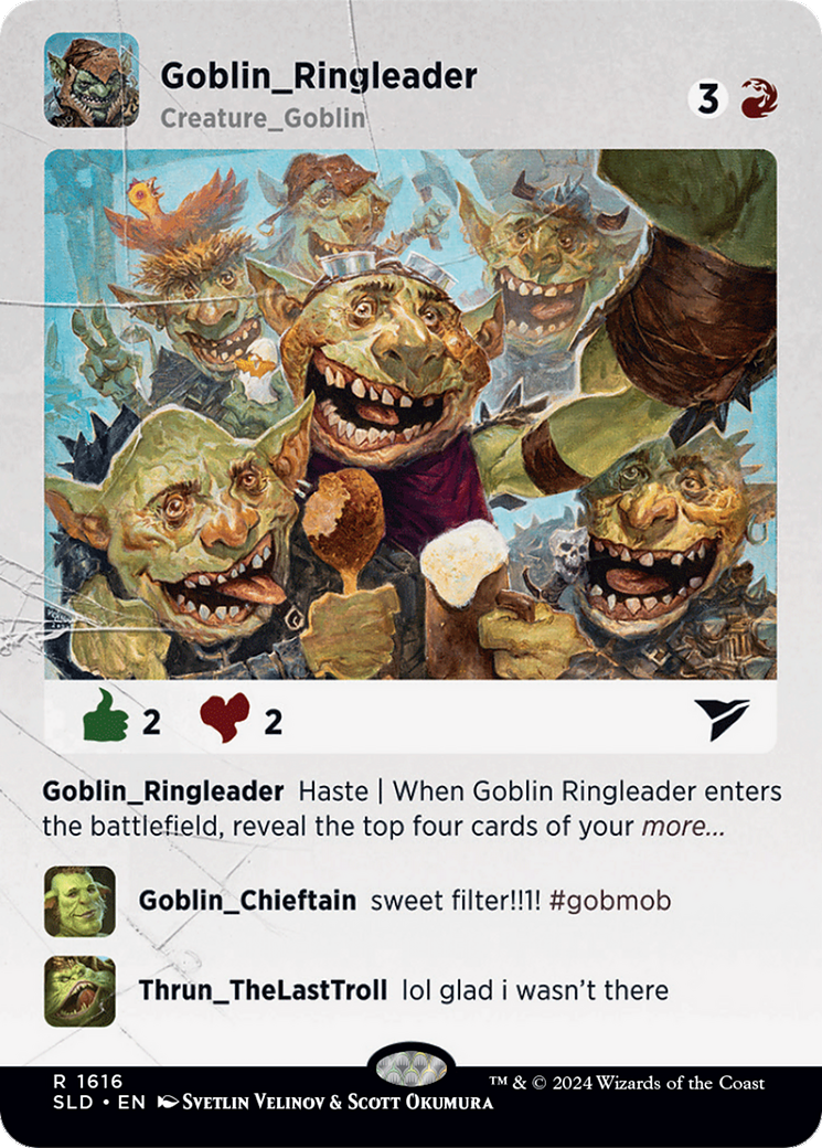 Goblin Ringleader [Secret Lair Drop Series] | Good Games Morley