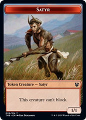 Satyr // Goblin Construct Double-Sided Token [Challenger Decks 2021 Tokens] | Good Games Morley