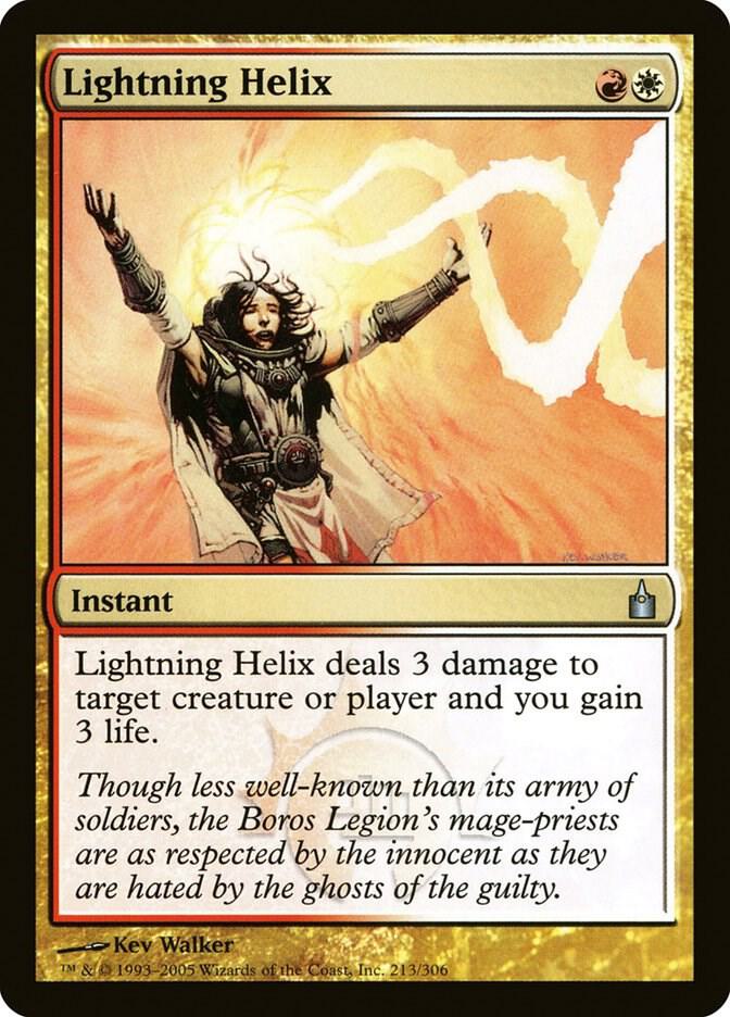 Lightning Helix 213/306 (Ravnica: City of Guilds)  | Good Games Morley
