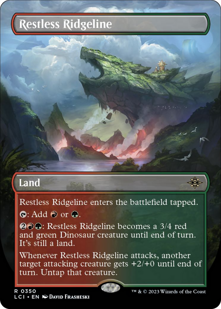 Restless Ridgeline (Borderless) [The Lost Caverns of Ixalan] | Good Games Morley