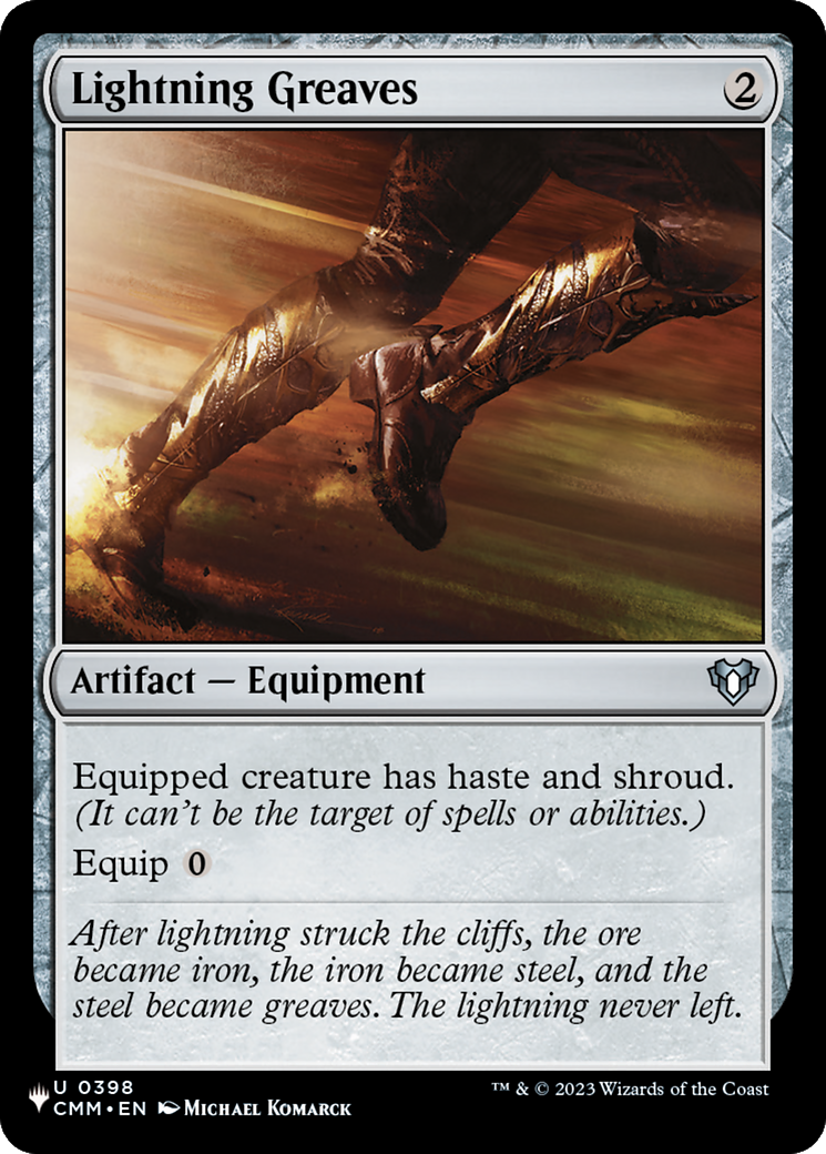 Lightning Greaves (CMM) [The List] | Good Games Morley