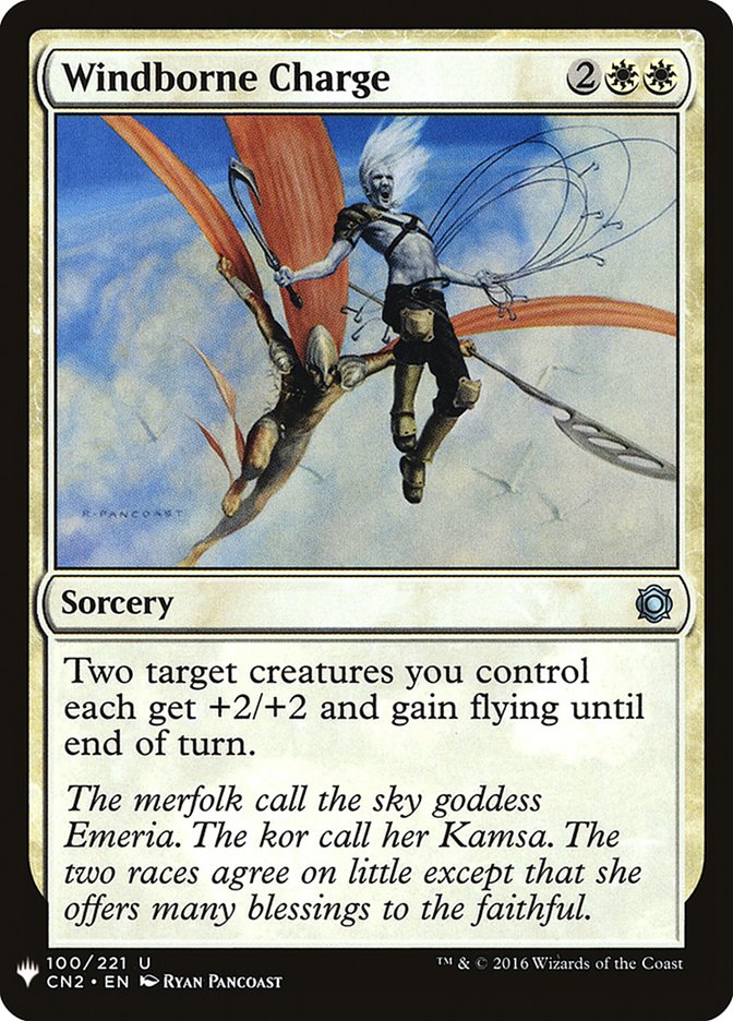 Windborne Charge [Mystery Booster] | Good Games Morley