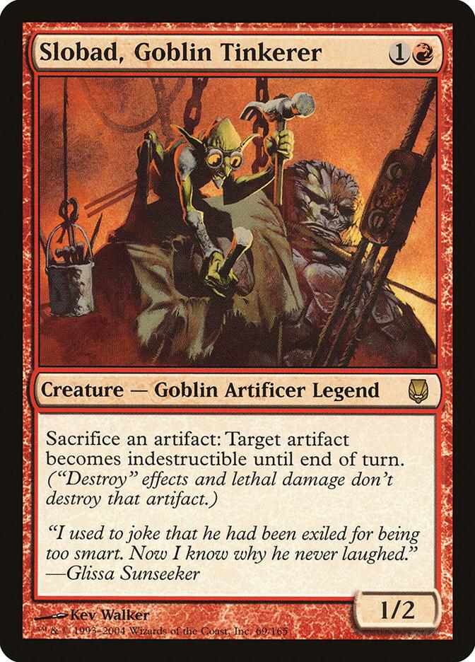 Slobad Goblin Tinkerer 69/165 (Darksteel)  | Good Games Morley