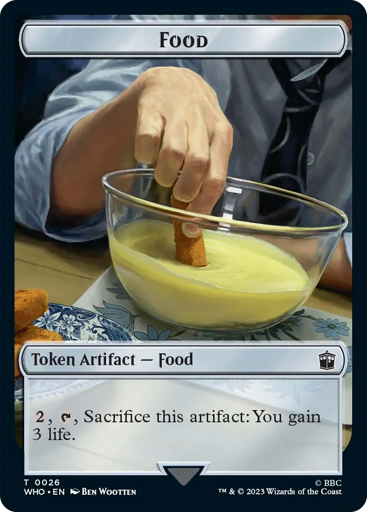 Food Token [Doctor Who Tokens] | Good Games Morley