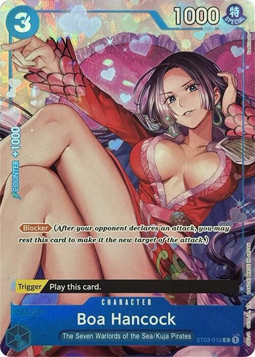 Boa Hancock (PCC Vol.2) ST03-013 (One Piece Promotion Cards)  - Alternate Art Foil | Good Games Morley
