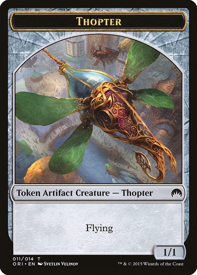 Thopter Token (011/014) [Magic Origins Tokens] | Good Games Morley