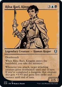 Rilsa Rael Kingpin Showcase 439 (Commander Legends: Battle for Baldur's Gate)  - Foil | Good Games Morley