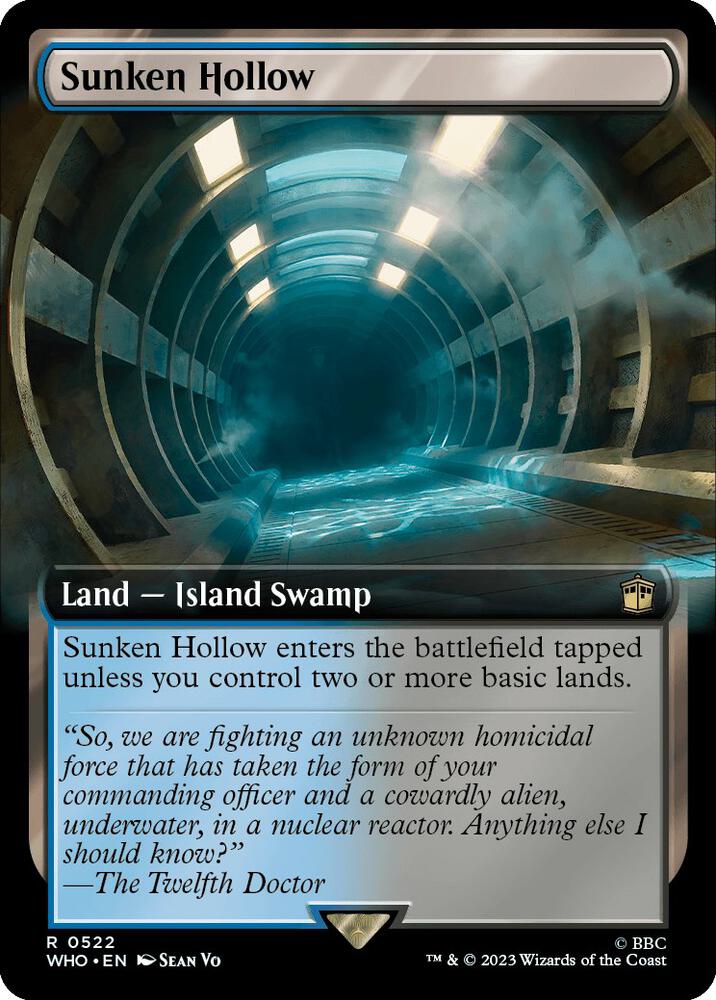 Sunken Hollow 522 (Universes Beyond: Doctor Who)  - Extended Art Foil | Good Games Morley