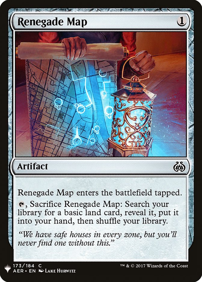 Renegade Map [Mystery Booster] | Good Games Morley
