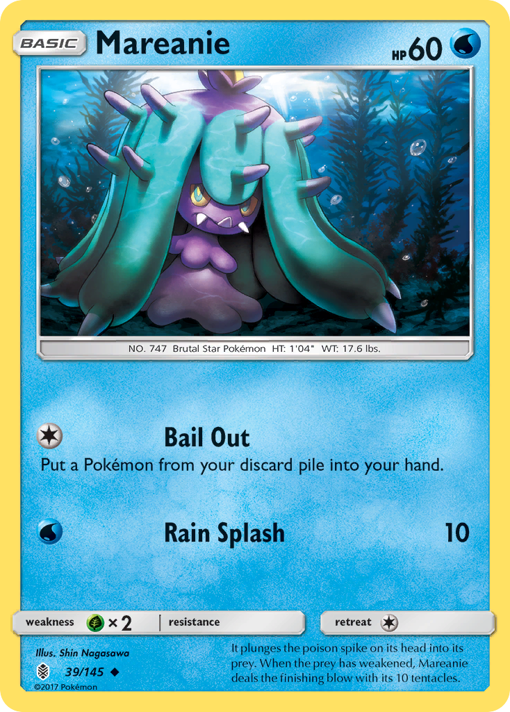 Mareanie (39/145) [Sun & Moon: Guardians Rising] | Good Games Morley