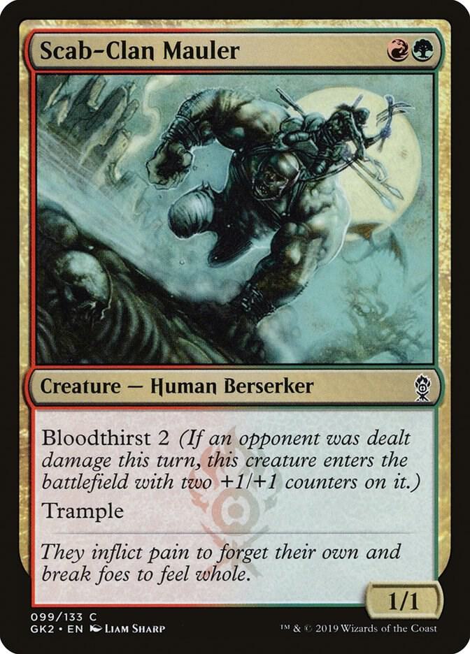 Scab-Clan Mauler 99/133 (Ravnica Allegiance: Guild Kits)  | Good Games Morley