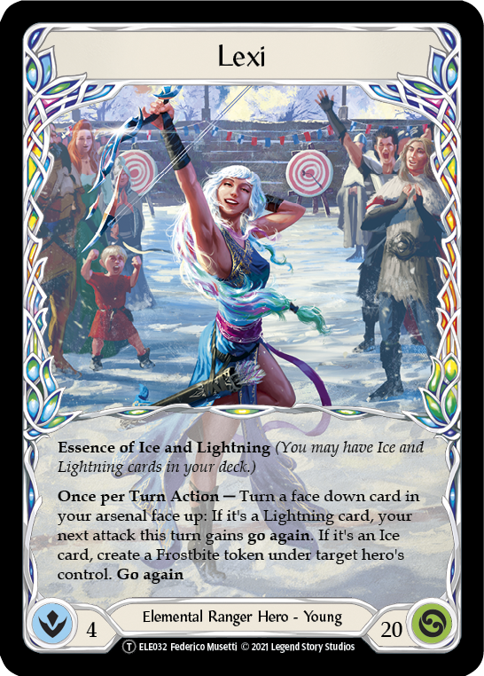 Lexi // Frostbite [U-ELE032] (Tales of Aria Unlimited)  Unlimited Normal | Good Games Morley