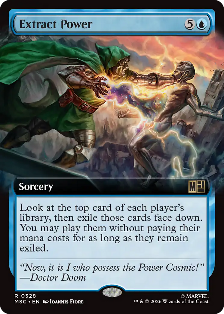 Extract Power (Extended Art) [Marvel Super Heroes Commander] | Good Games Morley