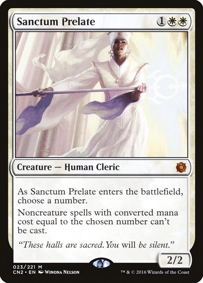 Sanctum Prelate 23/221 (Conspiracy: Take the Crown)  - Foil | Good Games Morley