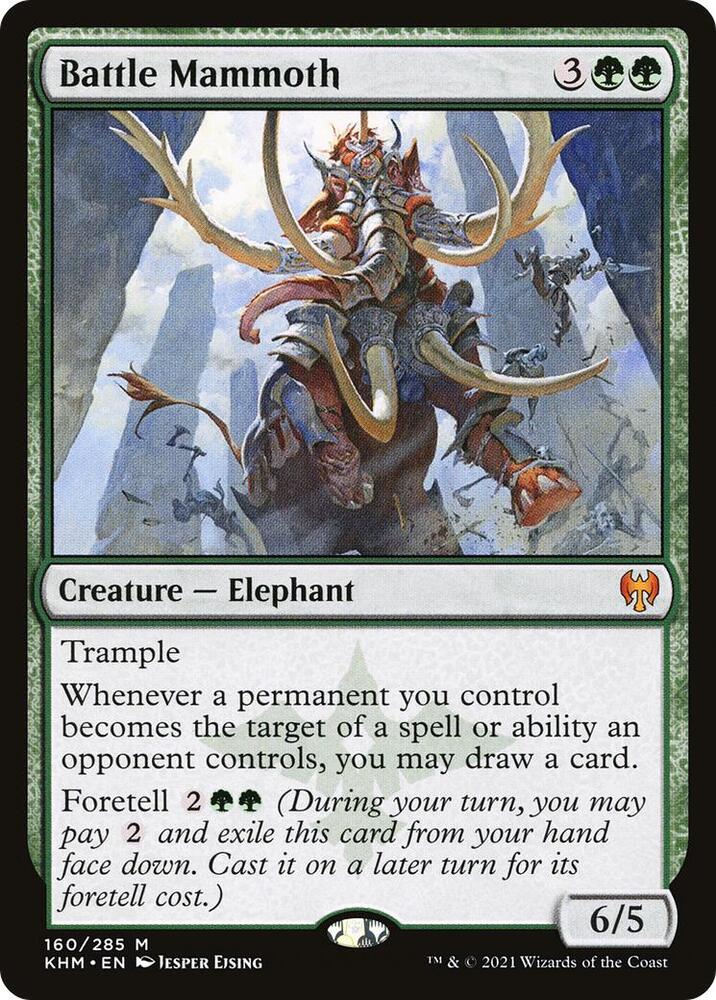 Battle Mammoth 160/285 (Kaldheim)  | Good Games Morley
