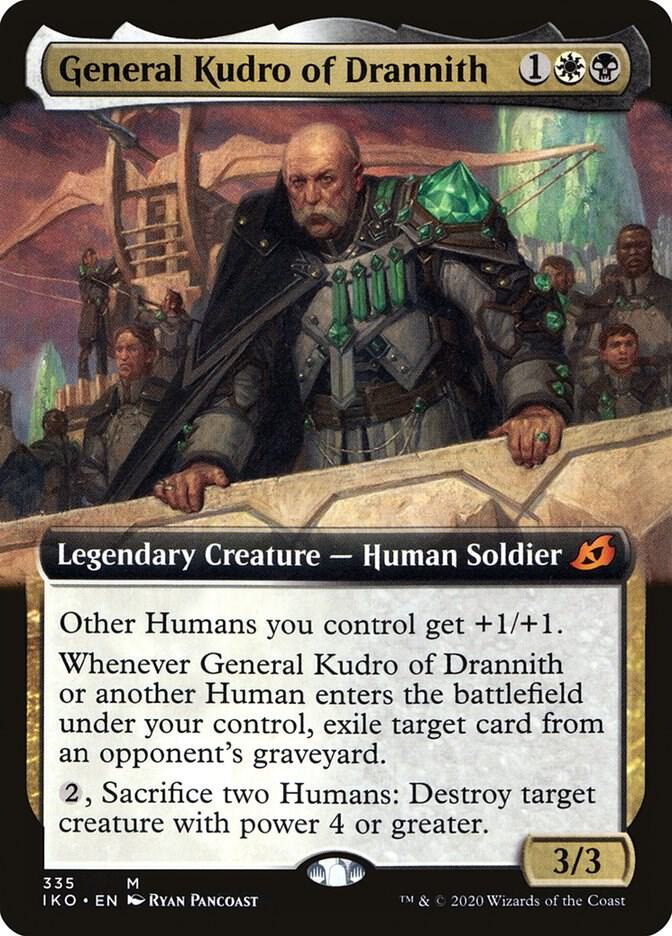 General Kudro of Drannith 335 (Ikoria: Lair of Behemoths)  - Extended Art Foil | Good Games Morley
