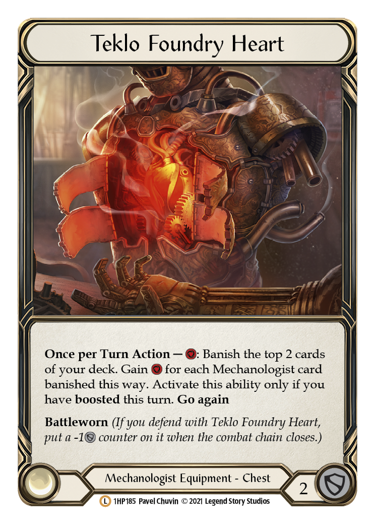 Teklo Foundry Heart [1HP185] (History Pack 1) | Good Games Morley
