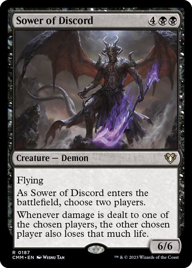 Sower of Discord 187/451 (Commander Masters)  | Good Games Morley