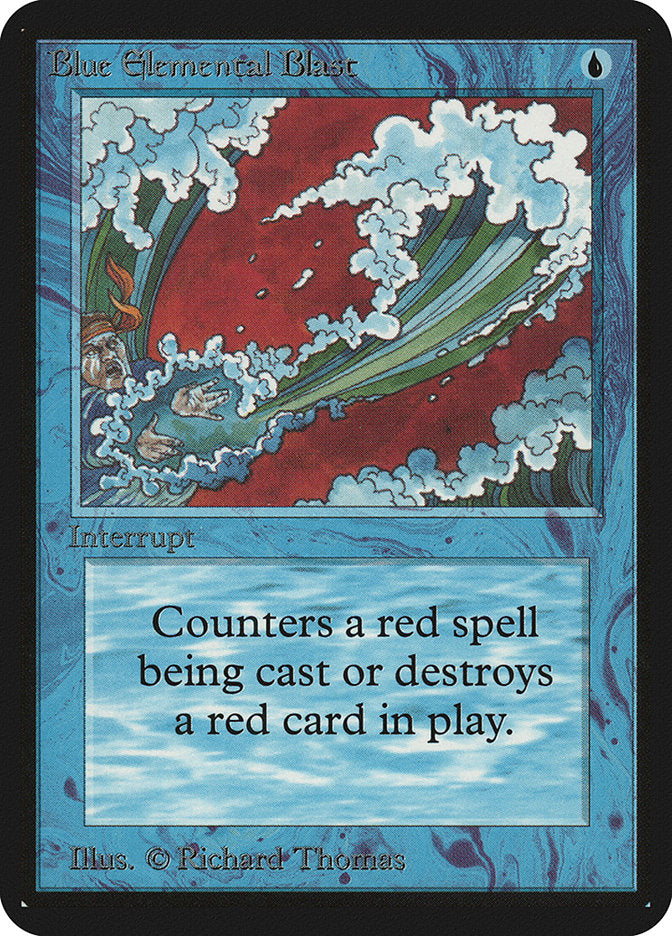 Blue Elemental Blast [Alpha Edition] | Good Games Morley